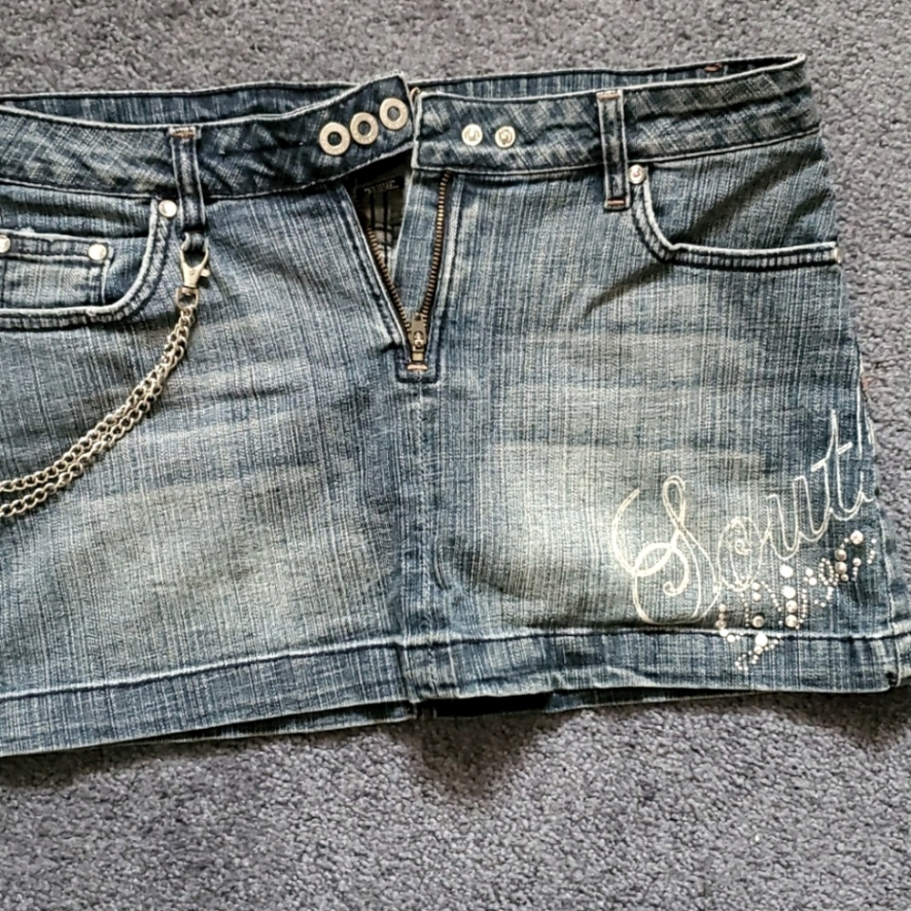 South Pole denim Mini skirt